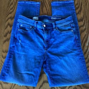 Gap Resolution Slim Straight Distressed Jeans 29 Short 8 Womens Size 29/8 Short